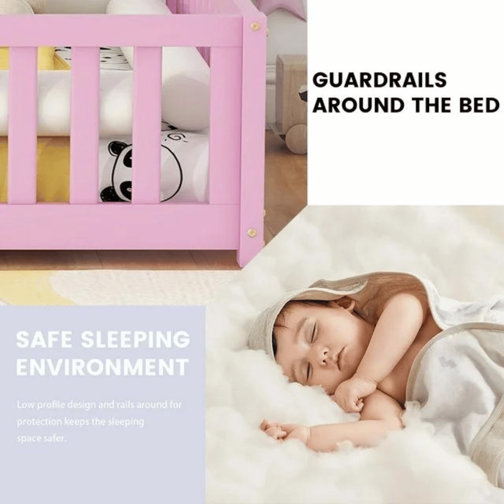 Momspeace minimalist bed frame