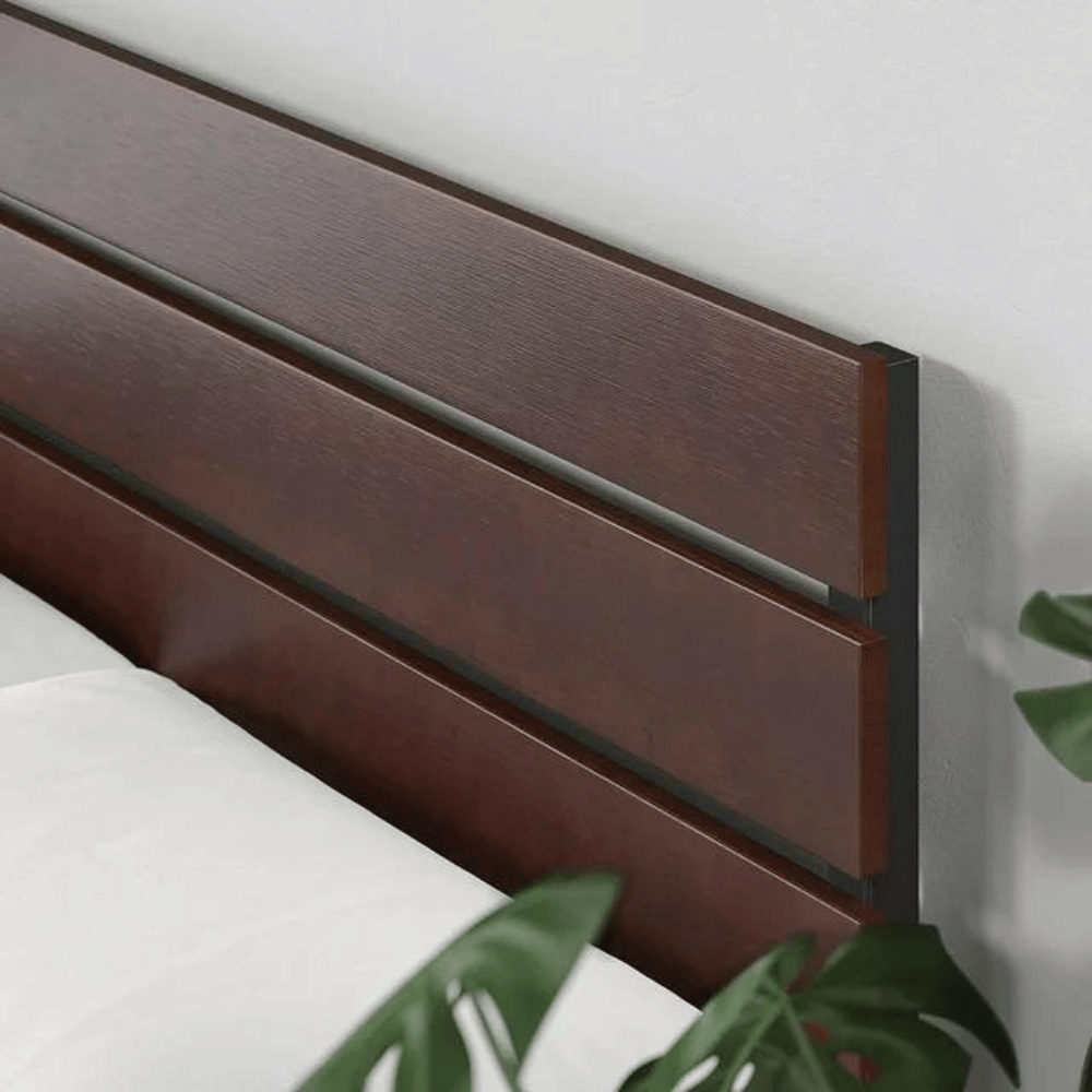 QCAI Figari artistic bamboo bed frame