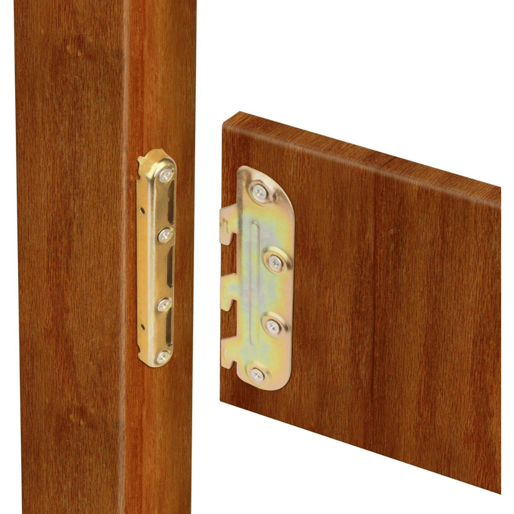 XIANEWS surface-mounted bed frame brackets