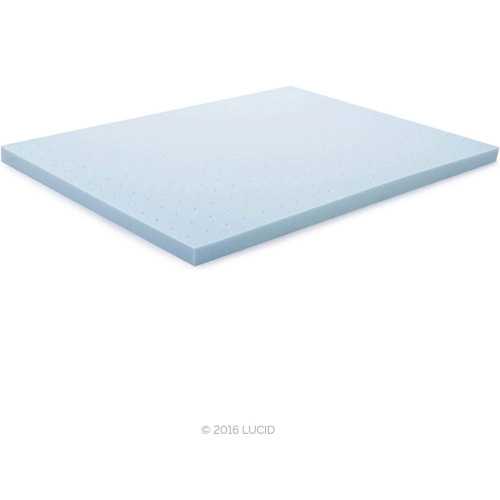 Lucid supportive 3 inch gel foam topper