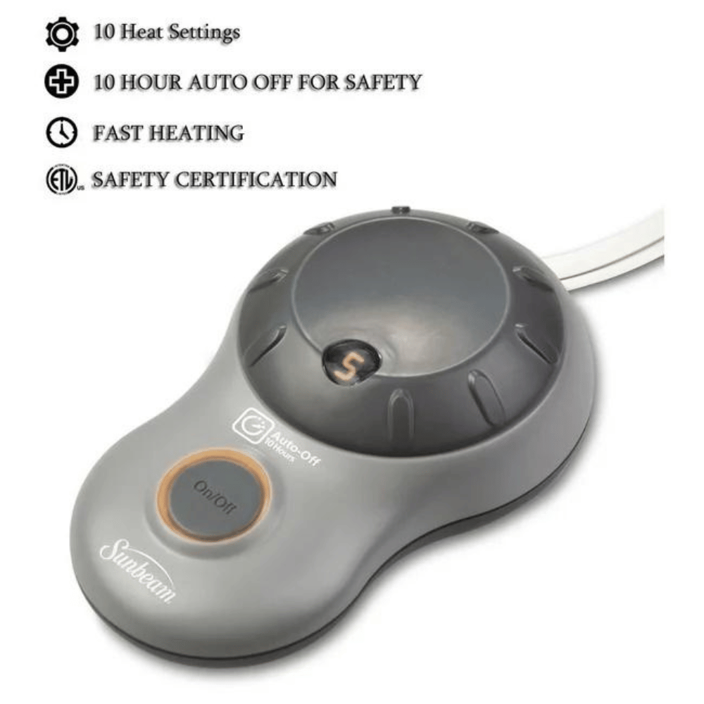 Sunbeam non-woven ThermoFine heated pad