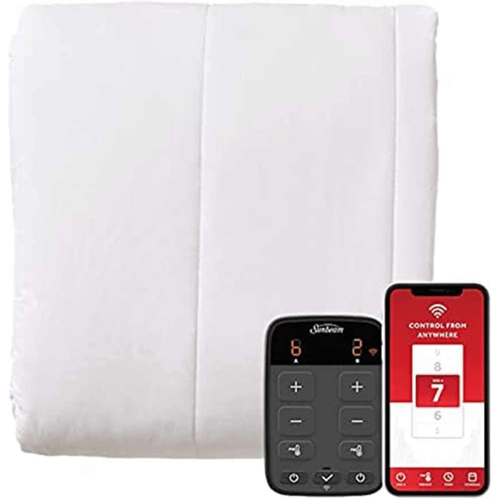 Sunbeam Wi-Fi connected heated mattress pad