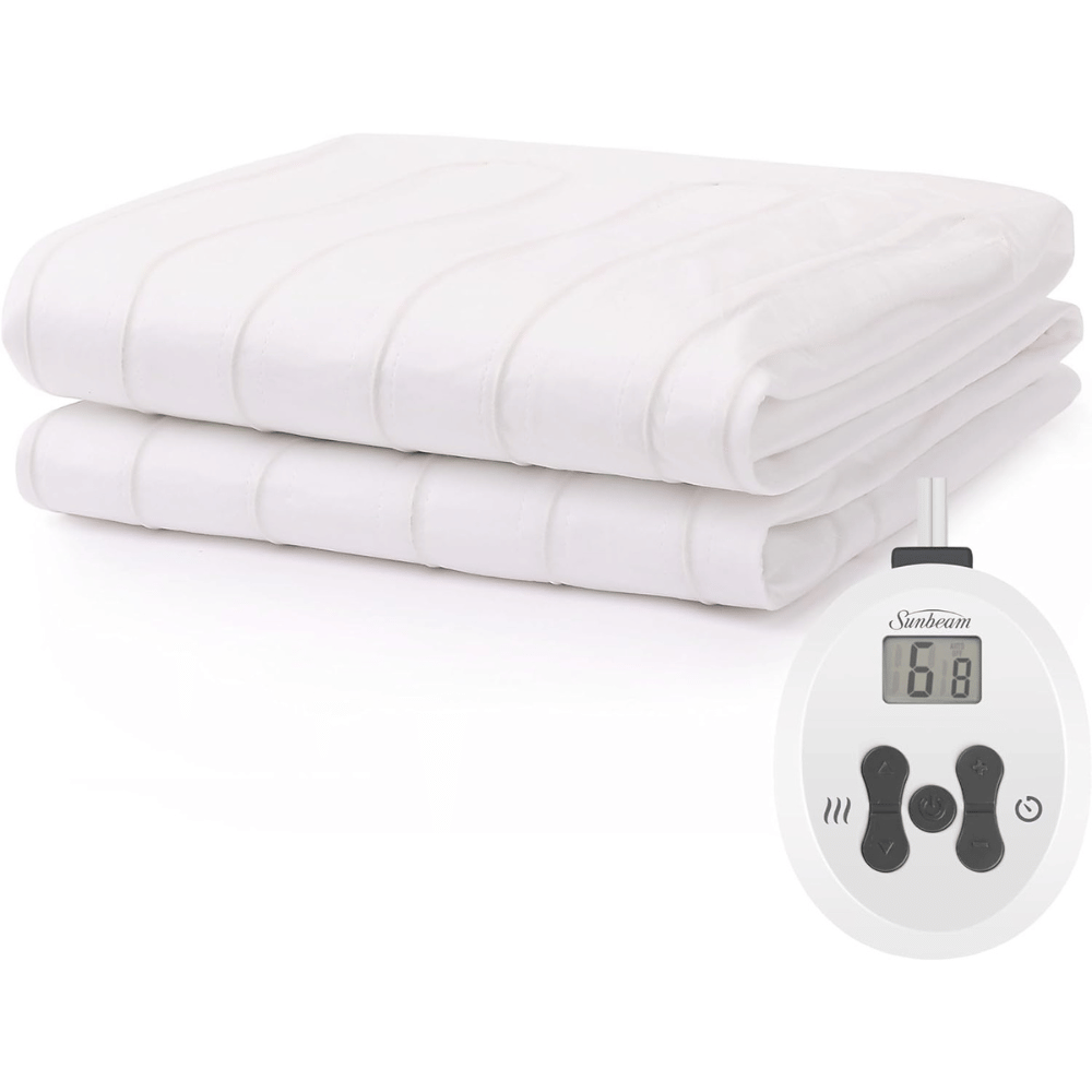 Sunbeam restful heated bedding pad