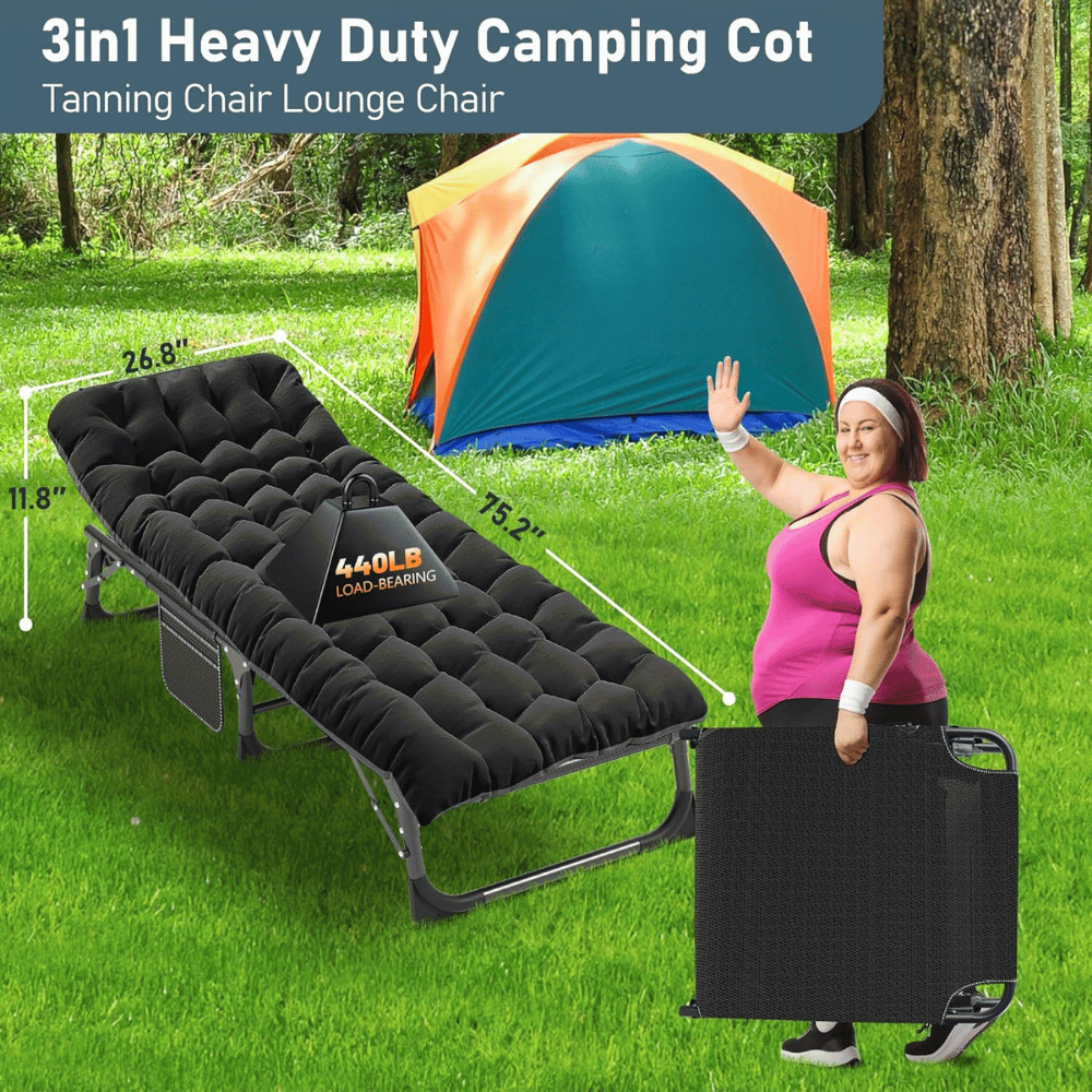 ABORON portable camper cot