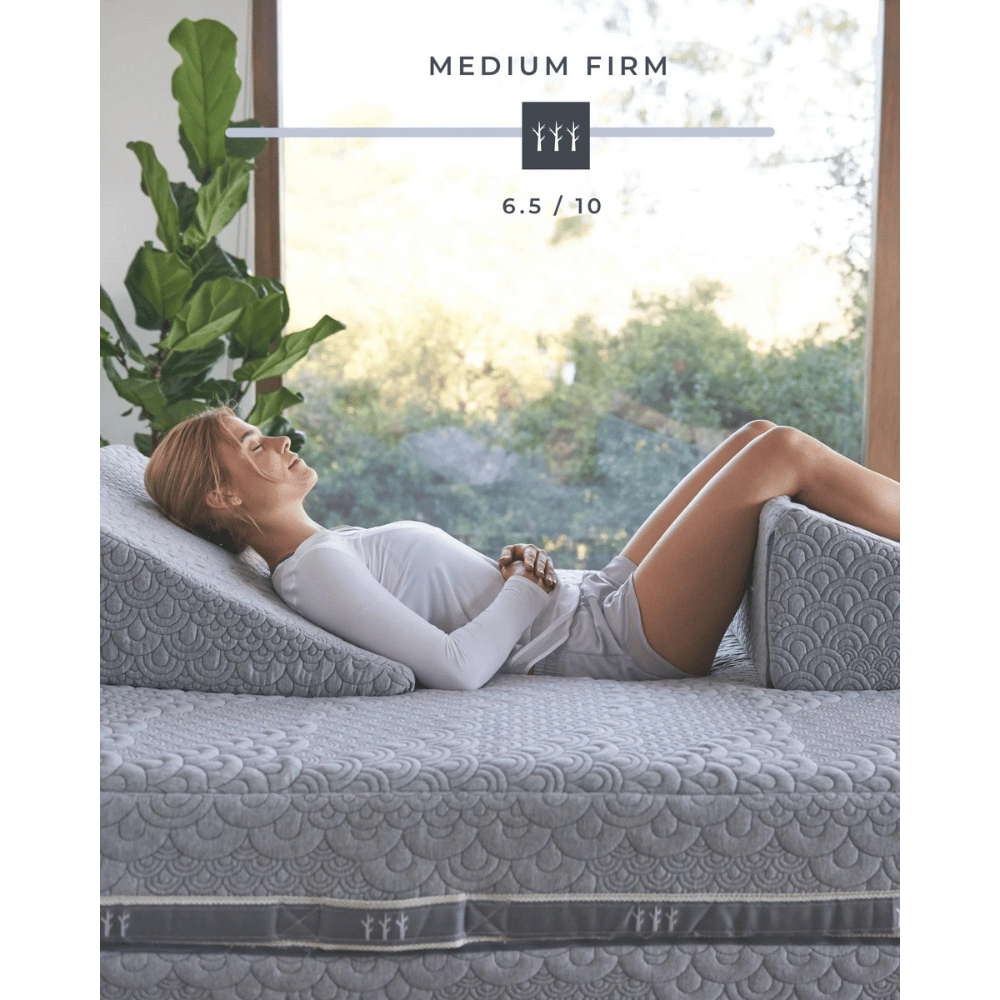 Brentwood Home charcoal-infused foam bed