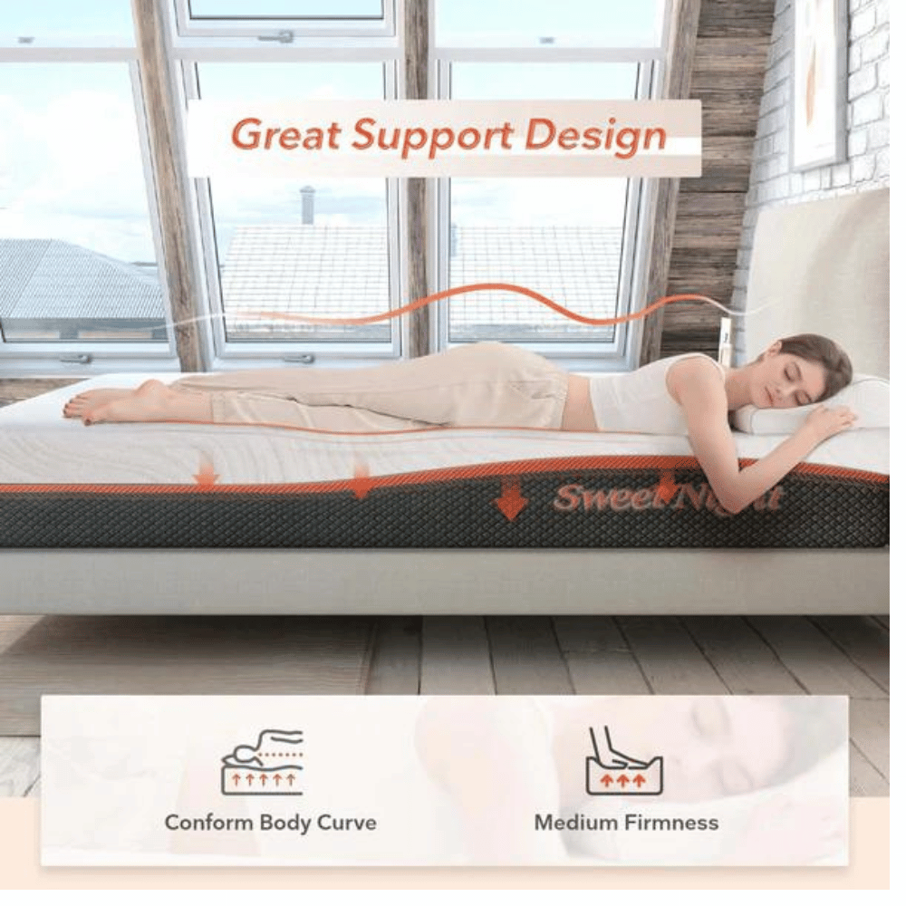 SweetNight Dreamy comfortable hybrid mattress