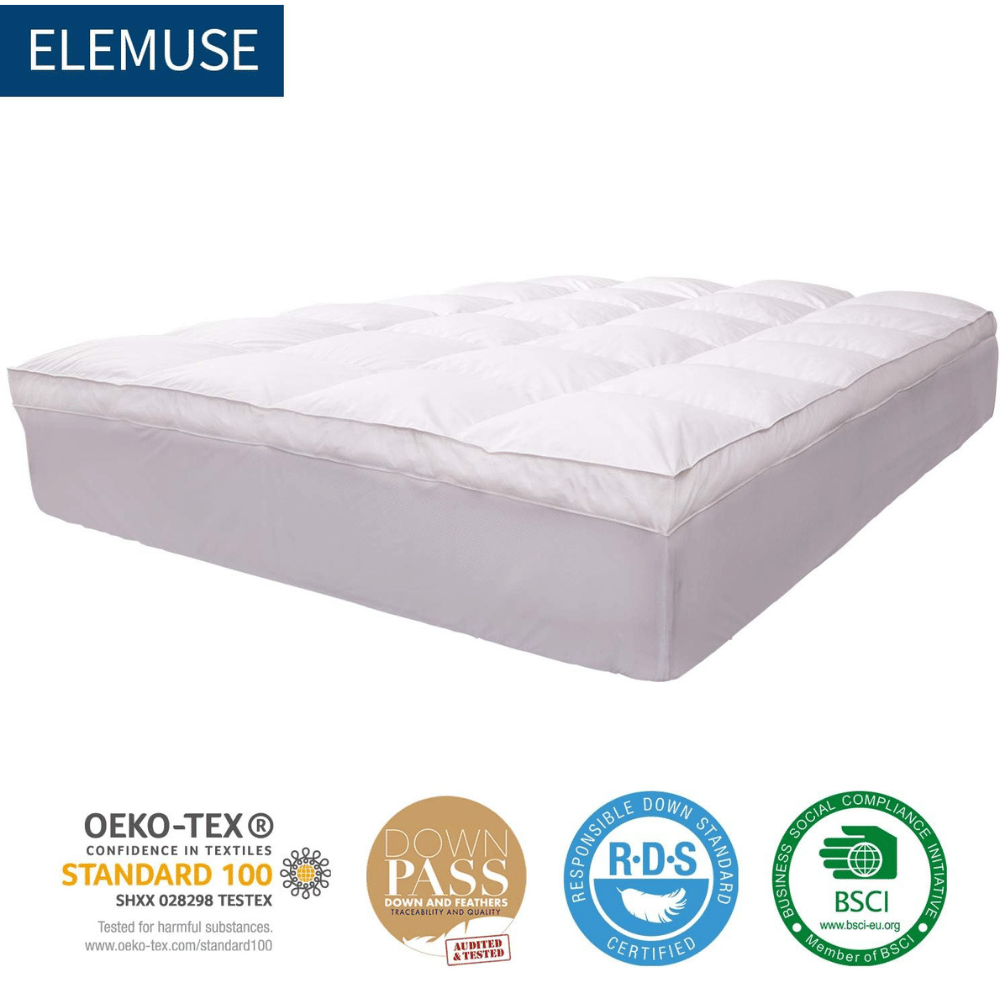 ELEMUSE Fluffy Mattress Topper