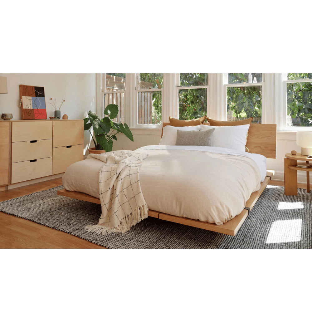 Floyd bed frame offers customization. (Credit: Floyd)