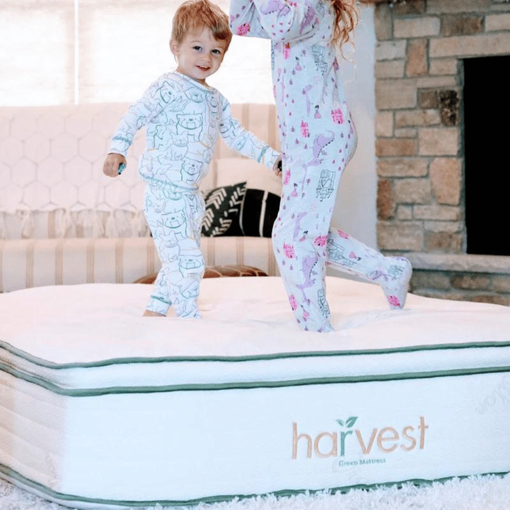 Harvest Green contouring wool mattress