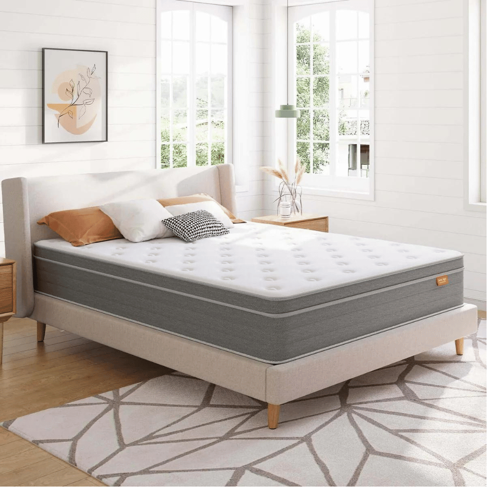SweetNight comfortable Island hybrid bed