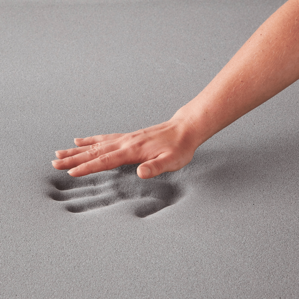 Lucid charcoal aloe infused foam topper.