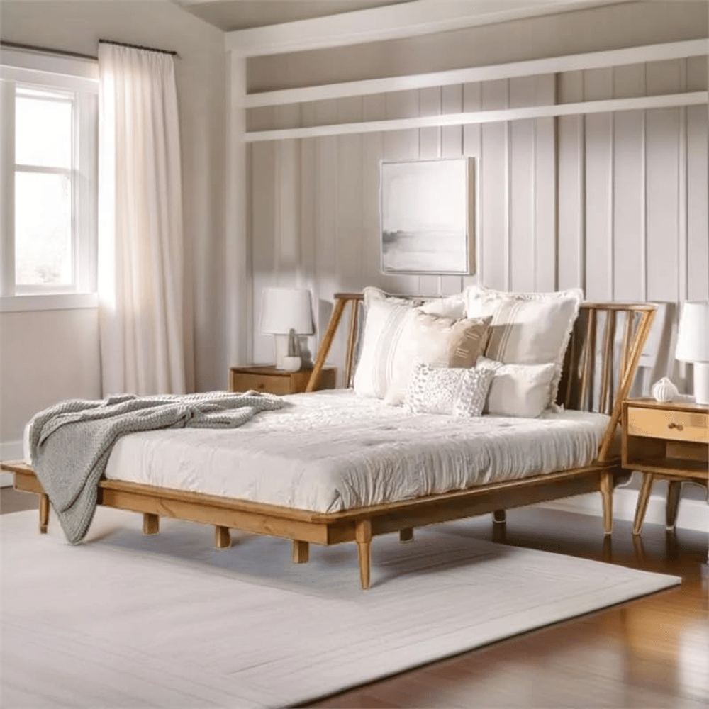 Pemberly Row Modern Platform Bed