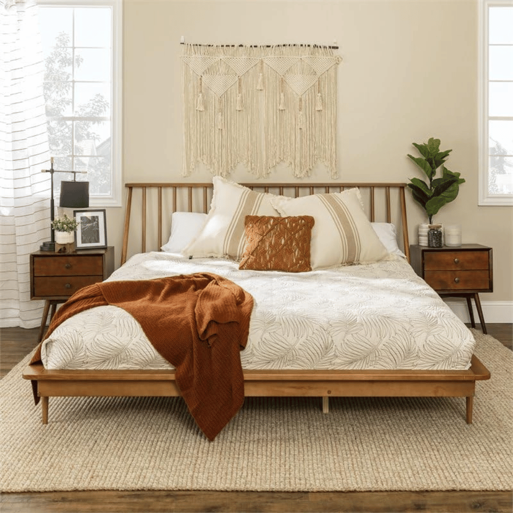 Pemberly Row Solid Wood Bed