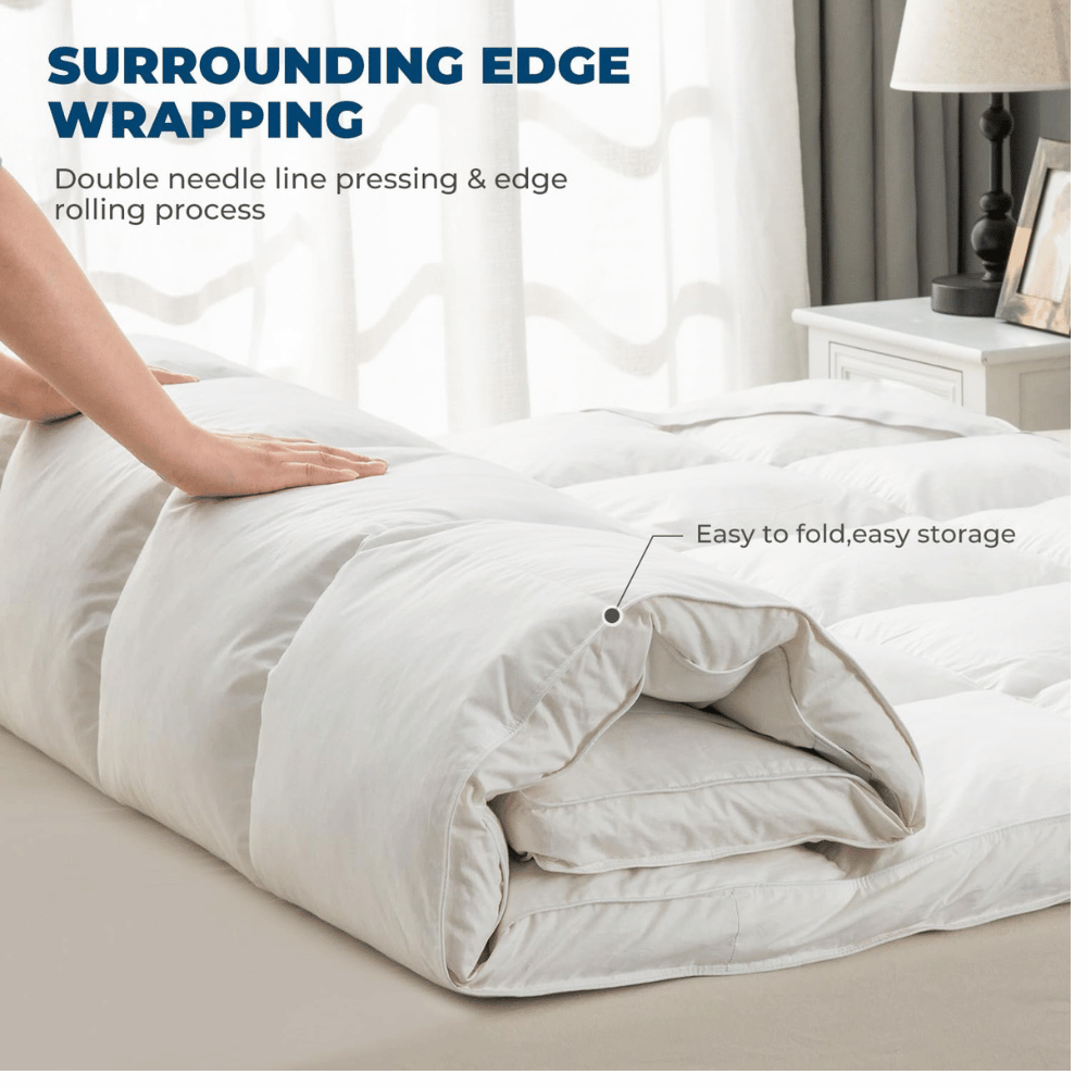 ROSE FEATHER Body Contour Mattress Topper