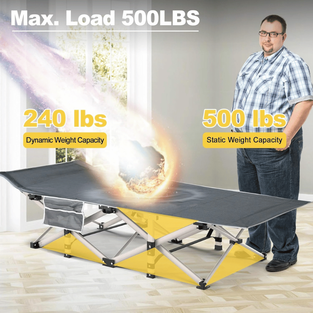 Slendor portable camper cot