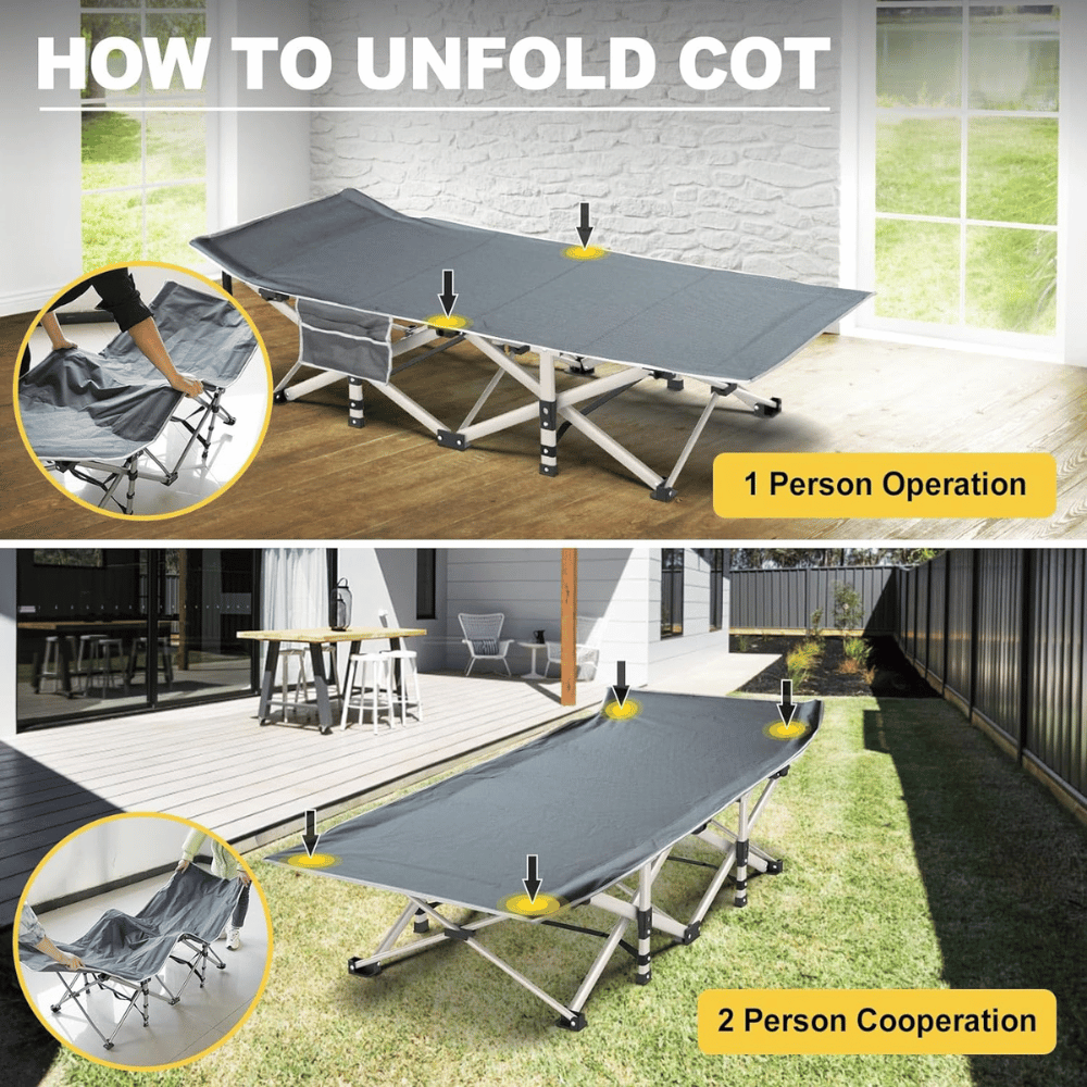 Slendor lightweight cot mattress