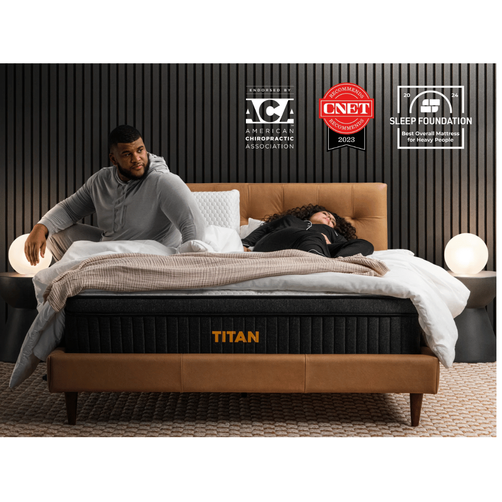 Titan mattress endorsements awards