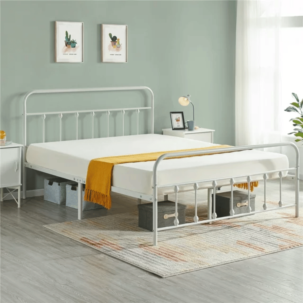 Topeakmart Metal Spindle Bed Frame