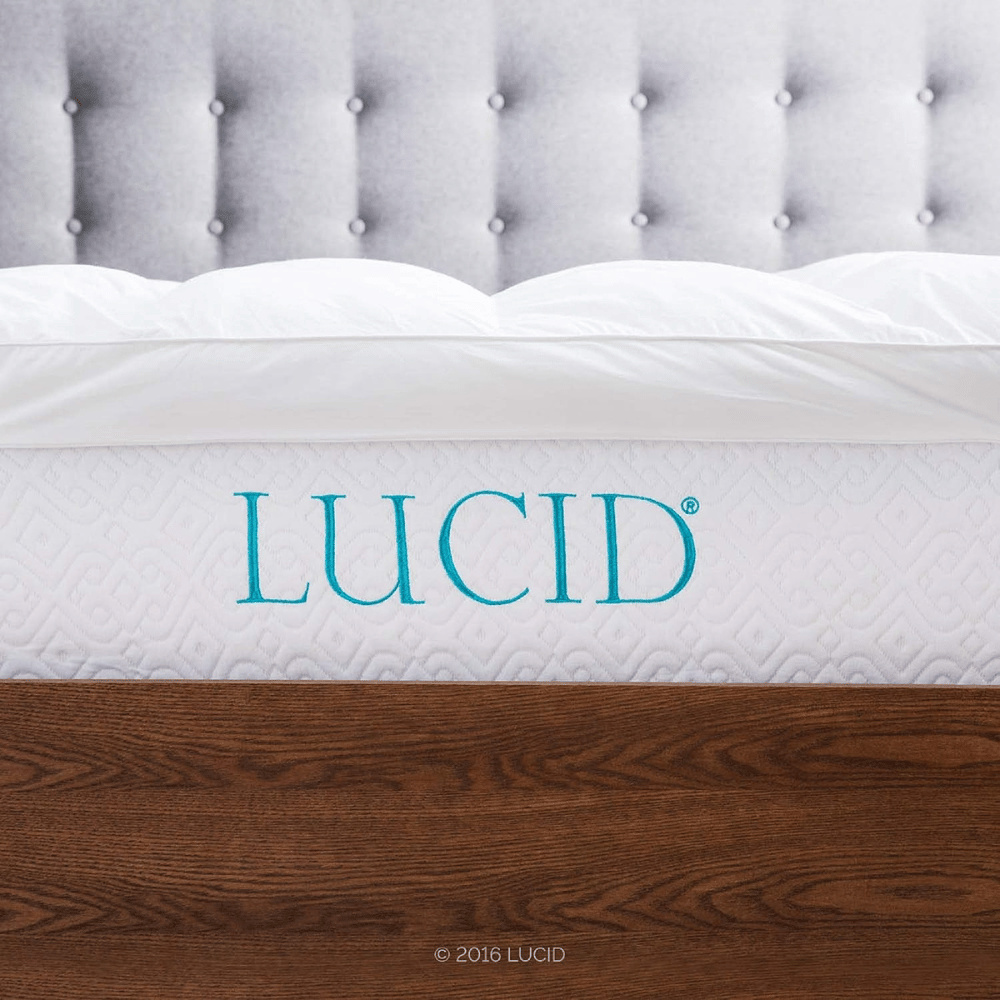 Lucid lavender 2 inch foam topper