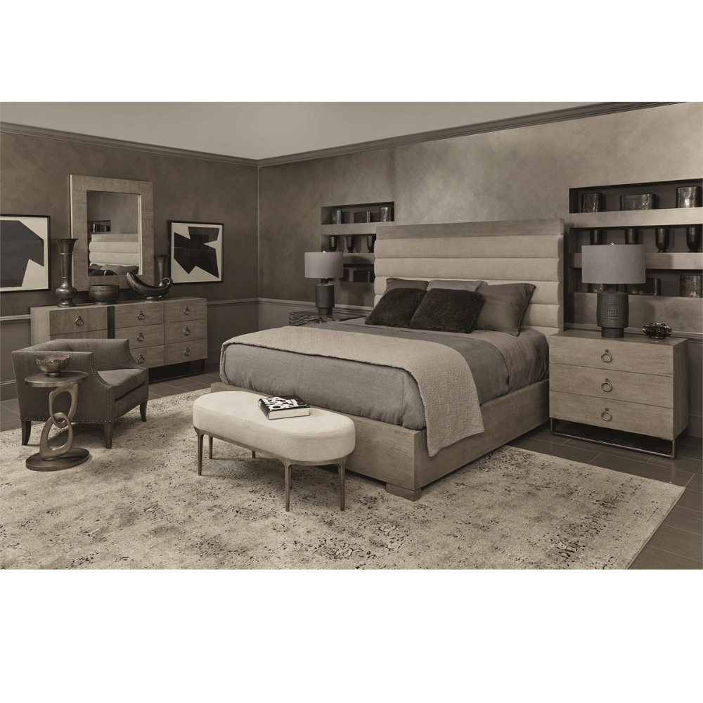 Bernhardt Linea stylish panel bed