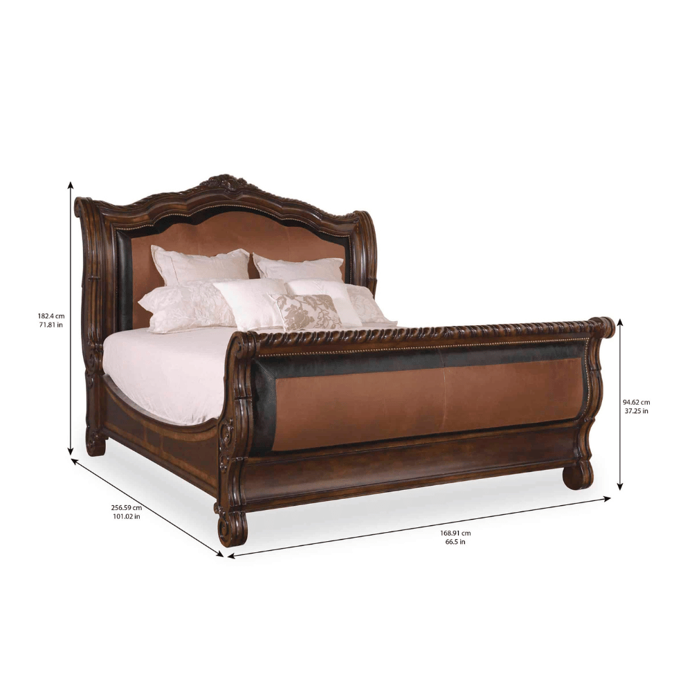 Universal Furniture New Lou Louie frame bed