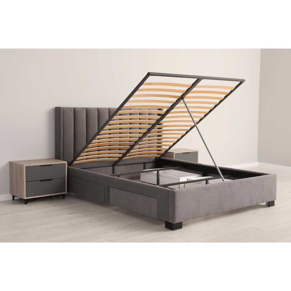 How to put together a bed frame.