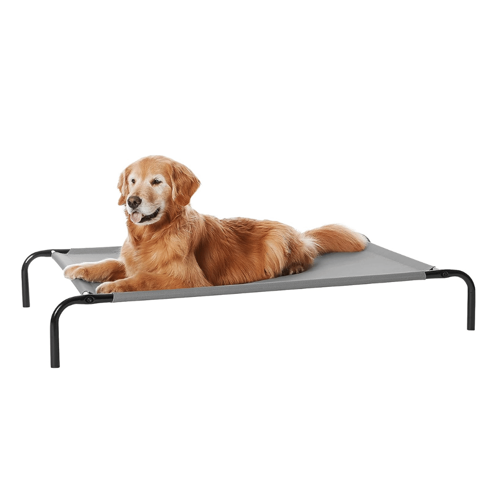 Extra large dog bed frame.