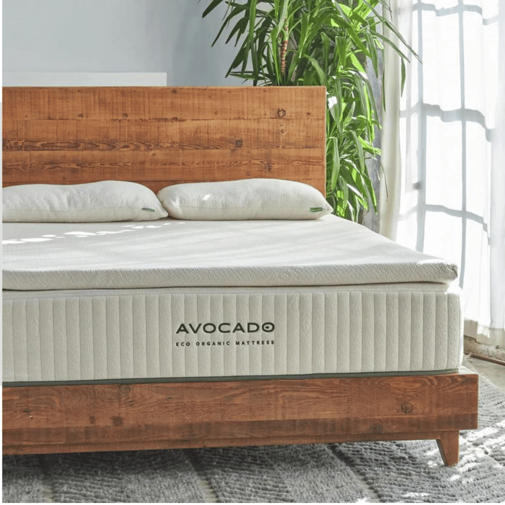 Avocado organic latex topper