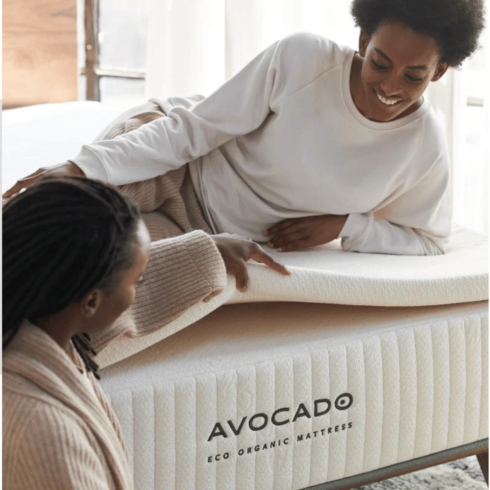 Avocado breathable wool topper