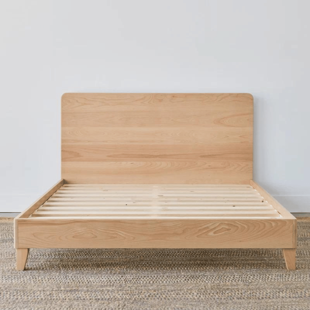 Avocado Green handcrafted eco bed frame