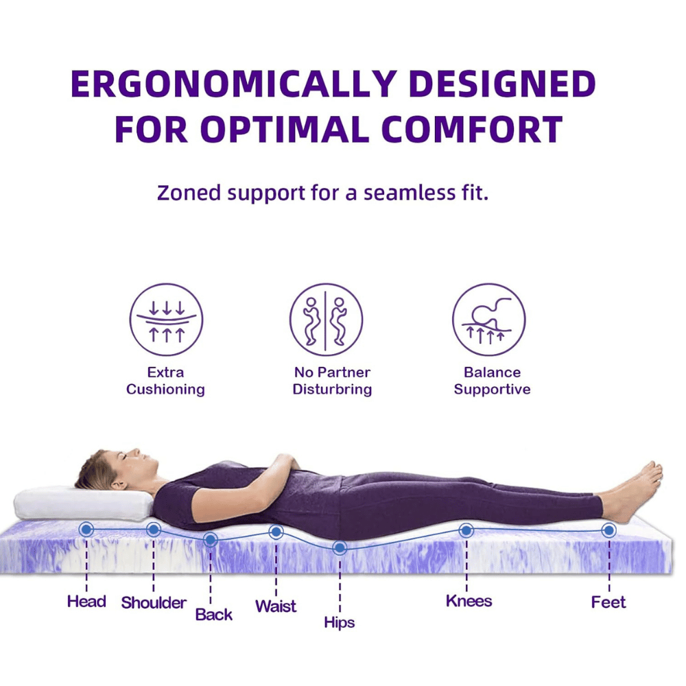 BedsPick Gel Foam Topper