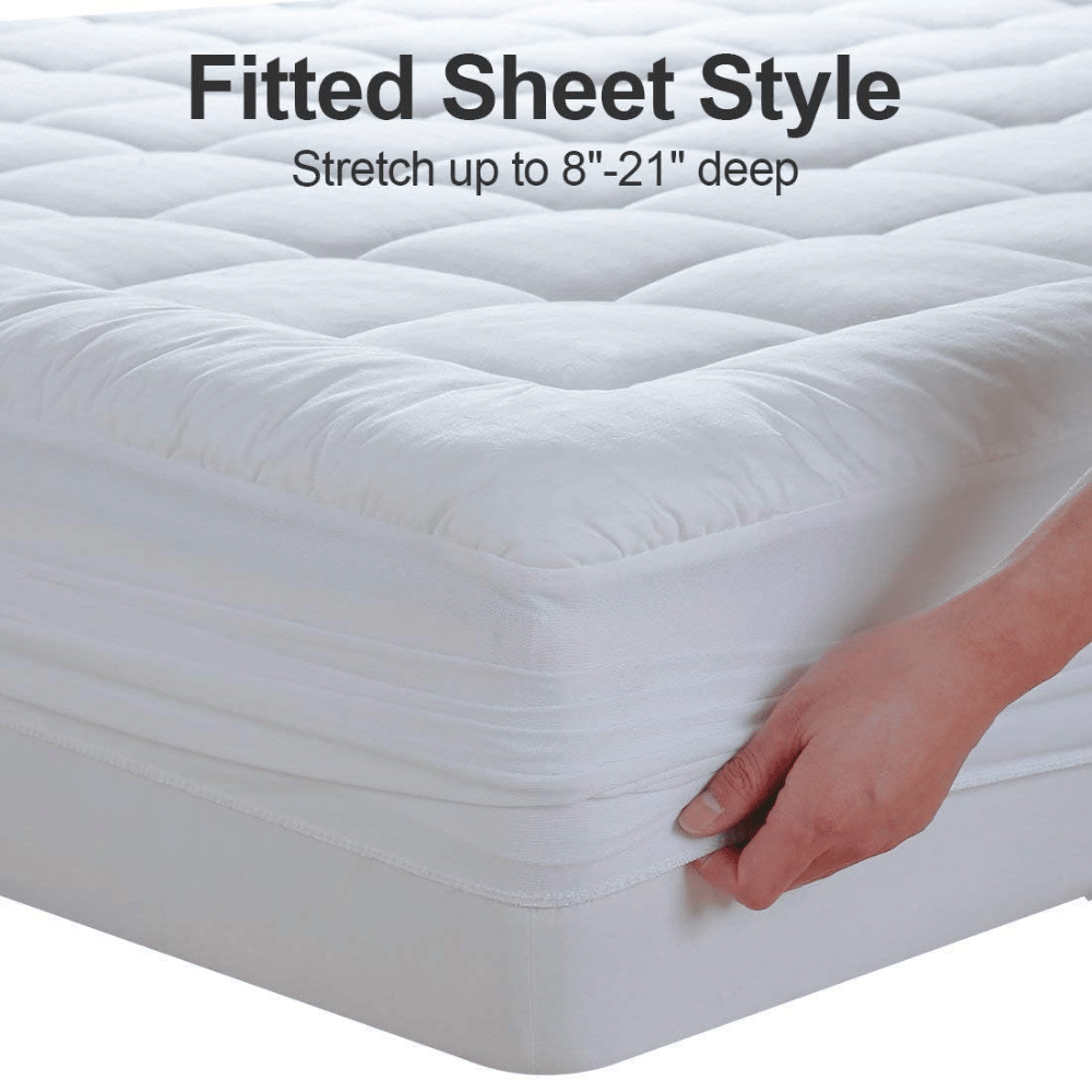 EASELAND overfilled comfort topper