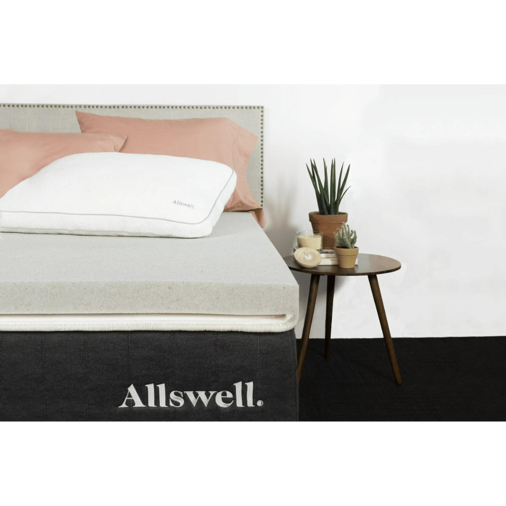 Allswell memory foam mattress topper infused reviews.