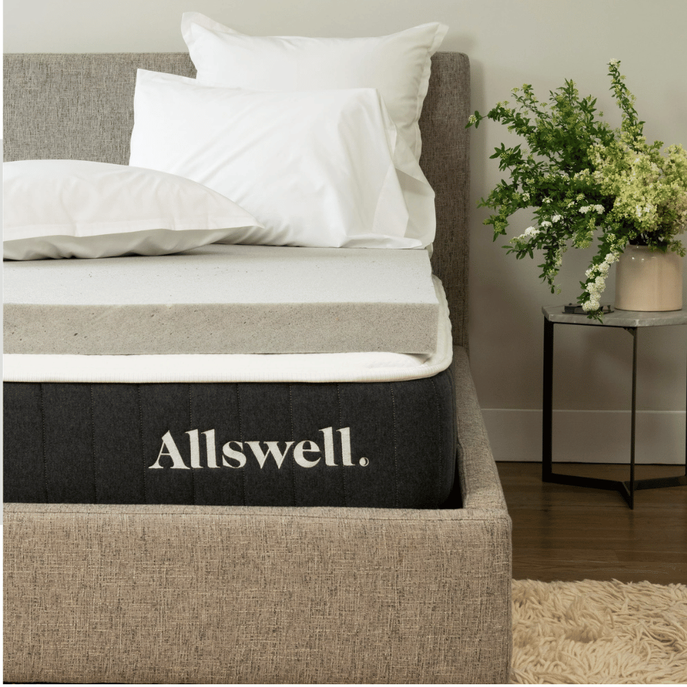 Allswell graphite mattress topper review.
