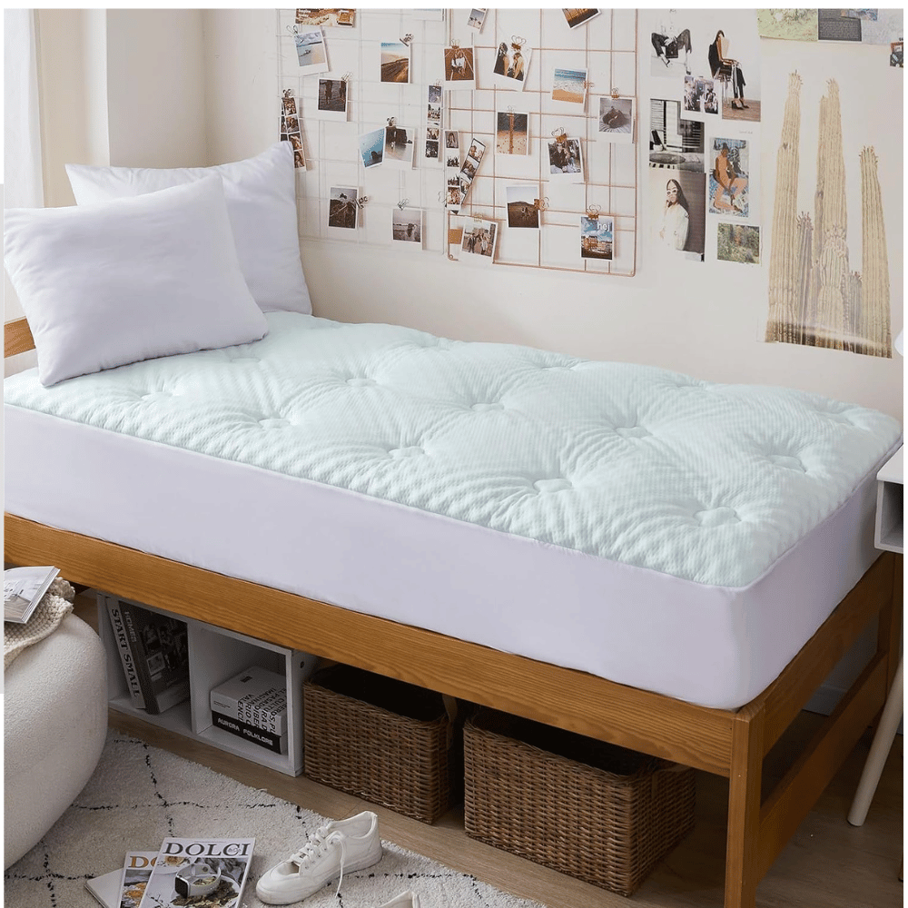 Hansleep mattress topper installation