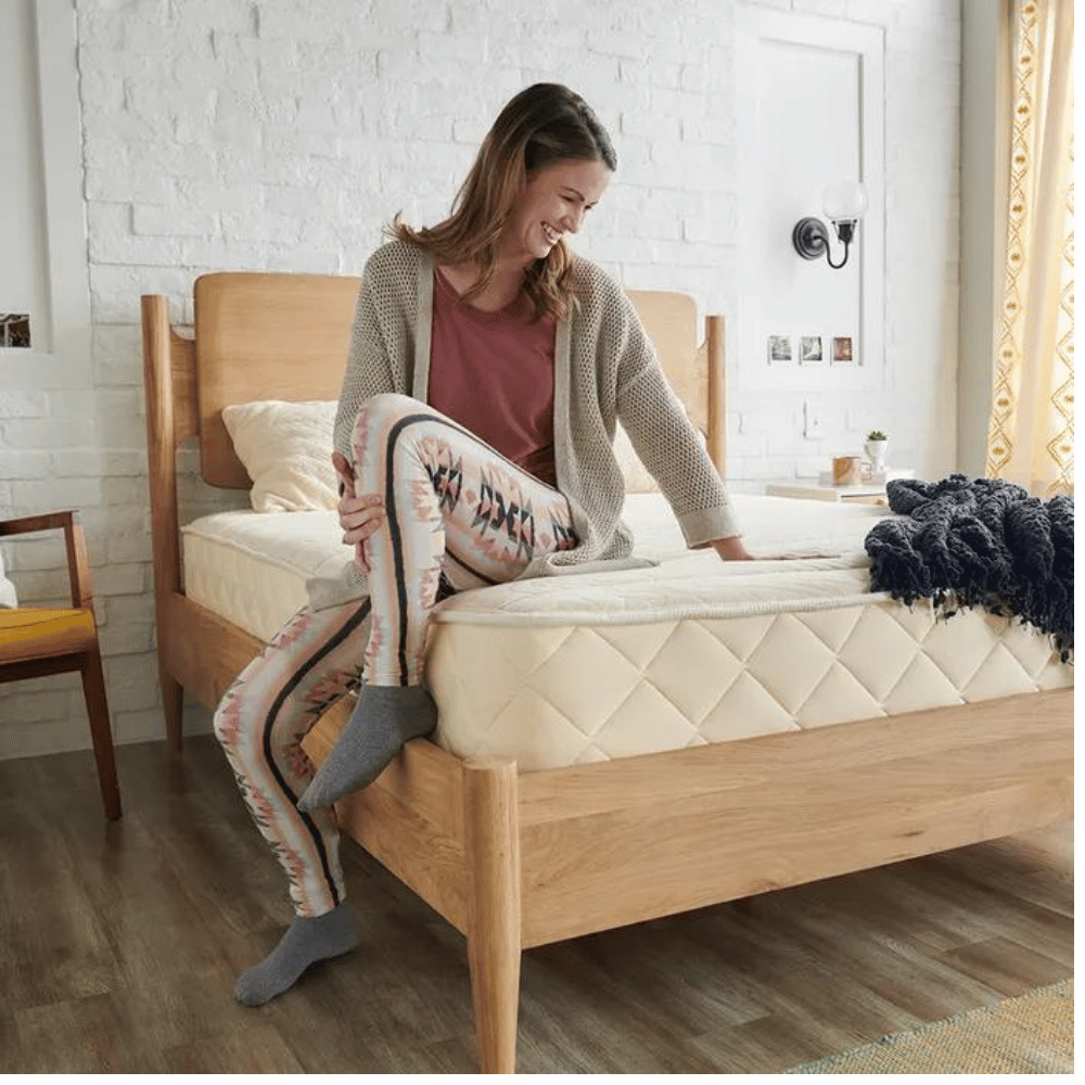 Happsy mattress adapts to sleep positions comfortably