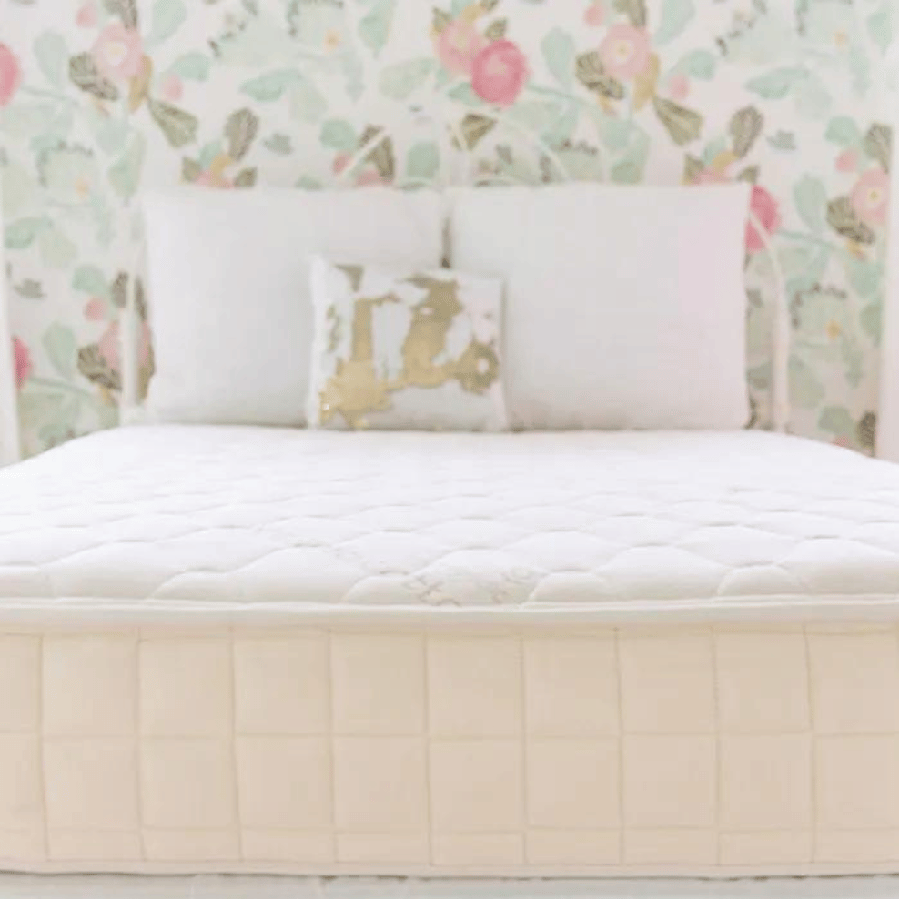 Naturepedic child bed ensuring safe sleep space