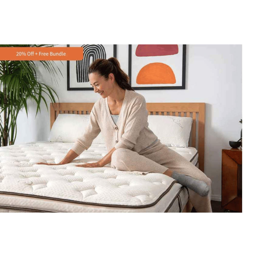 Nest bedding mattress offers balanced latex support