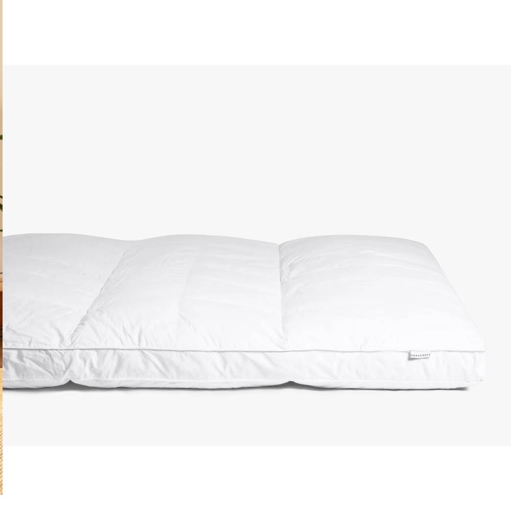 Parachute breathable down topper
