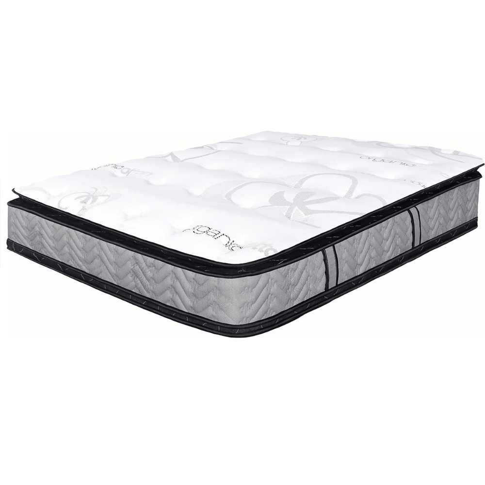 Spectra mattress supports spine with organic materials