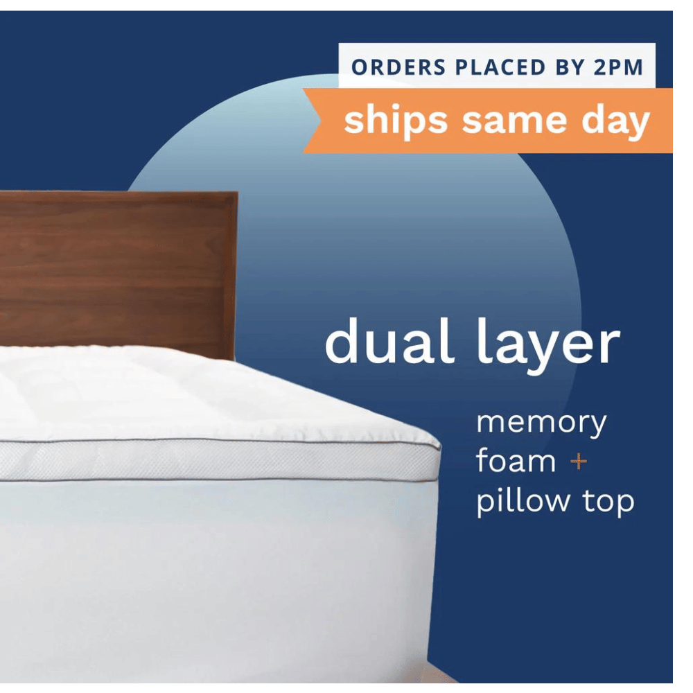 ViscoSoft serene hybrid topper