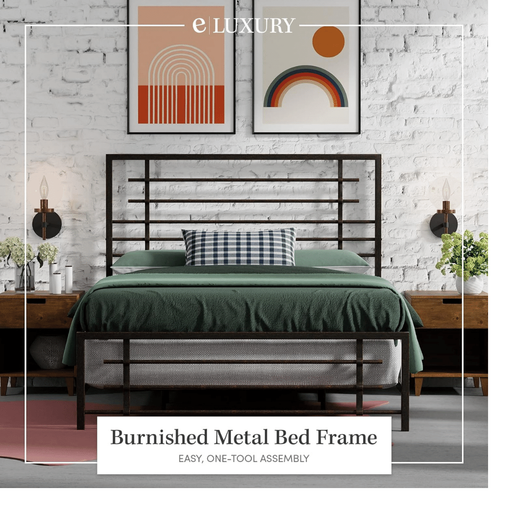 Bed frame assembly instructions.