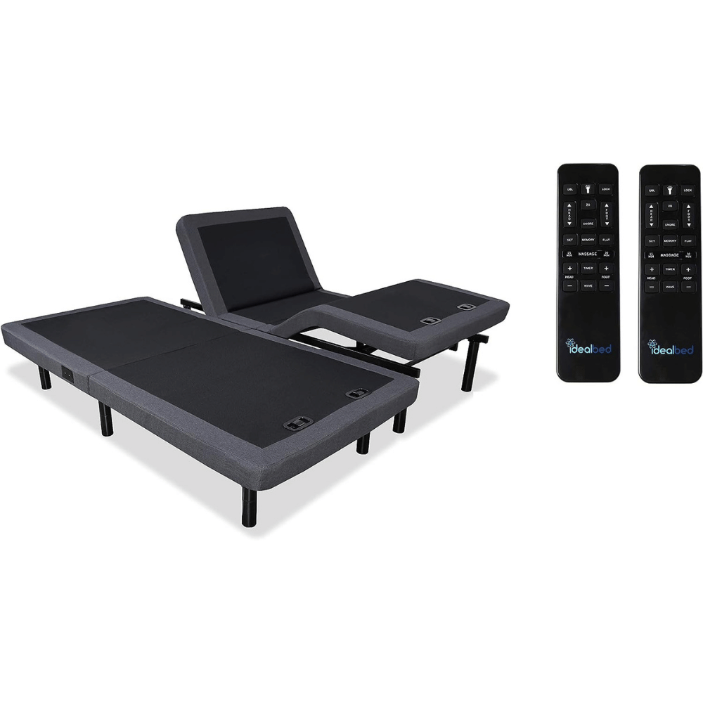 Full adjustable bed frame.