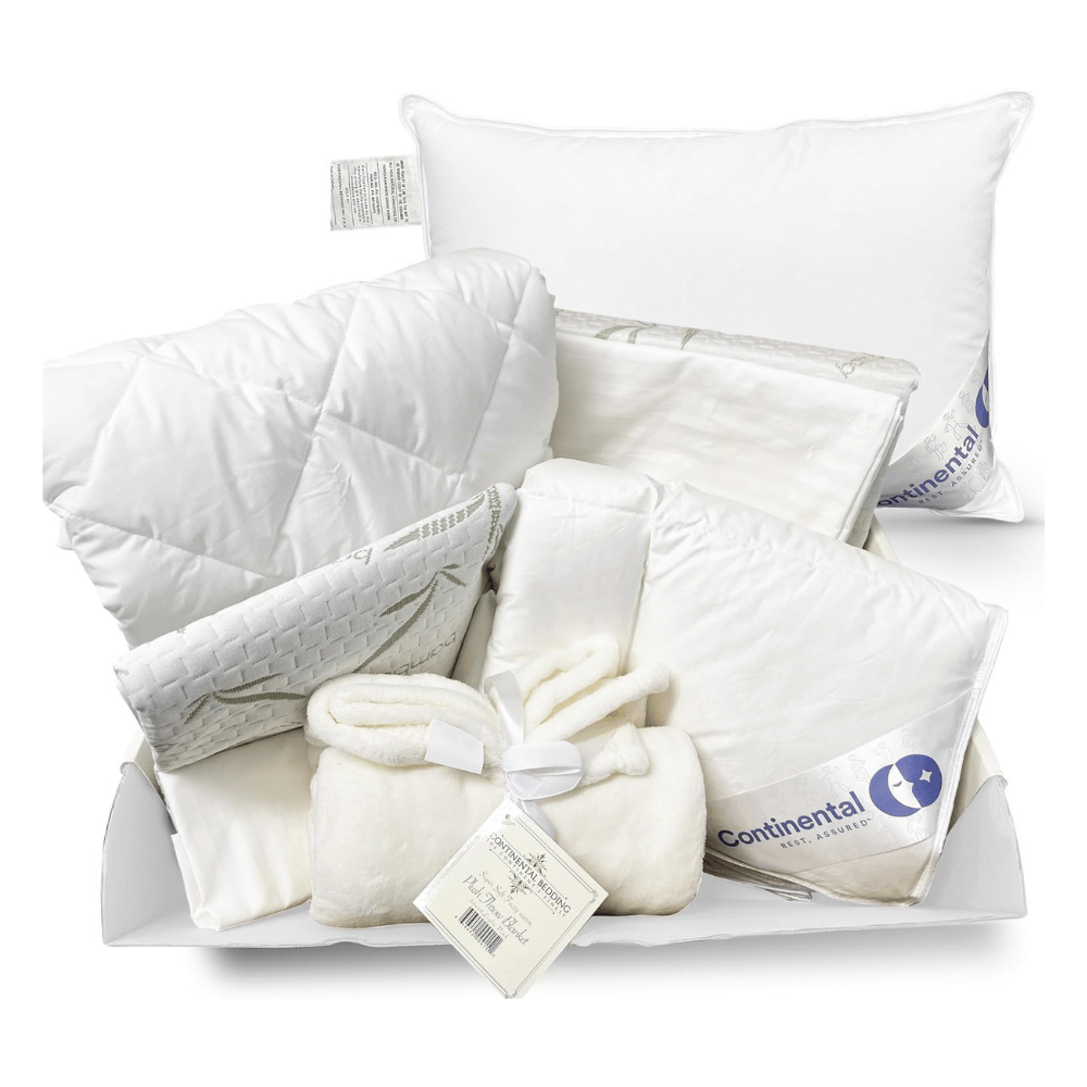 Continental Bedding toddler down pillow bundle