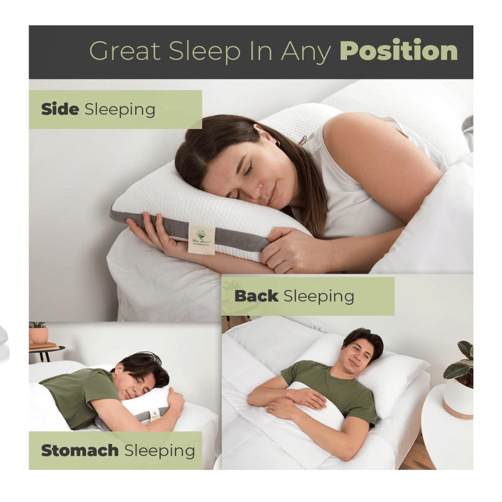 Solid latex foam pillows.