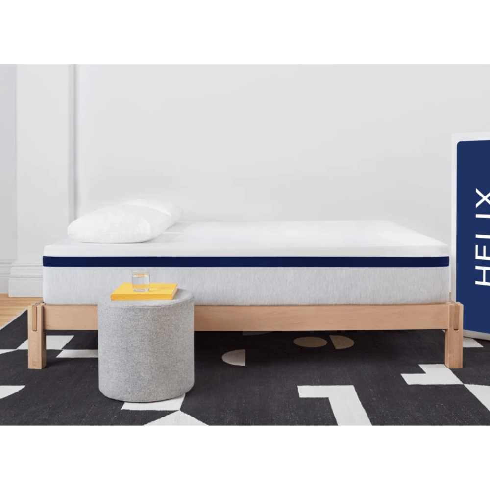 Helix minimalist style bed frame