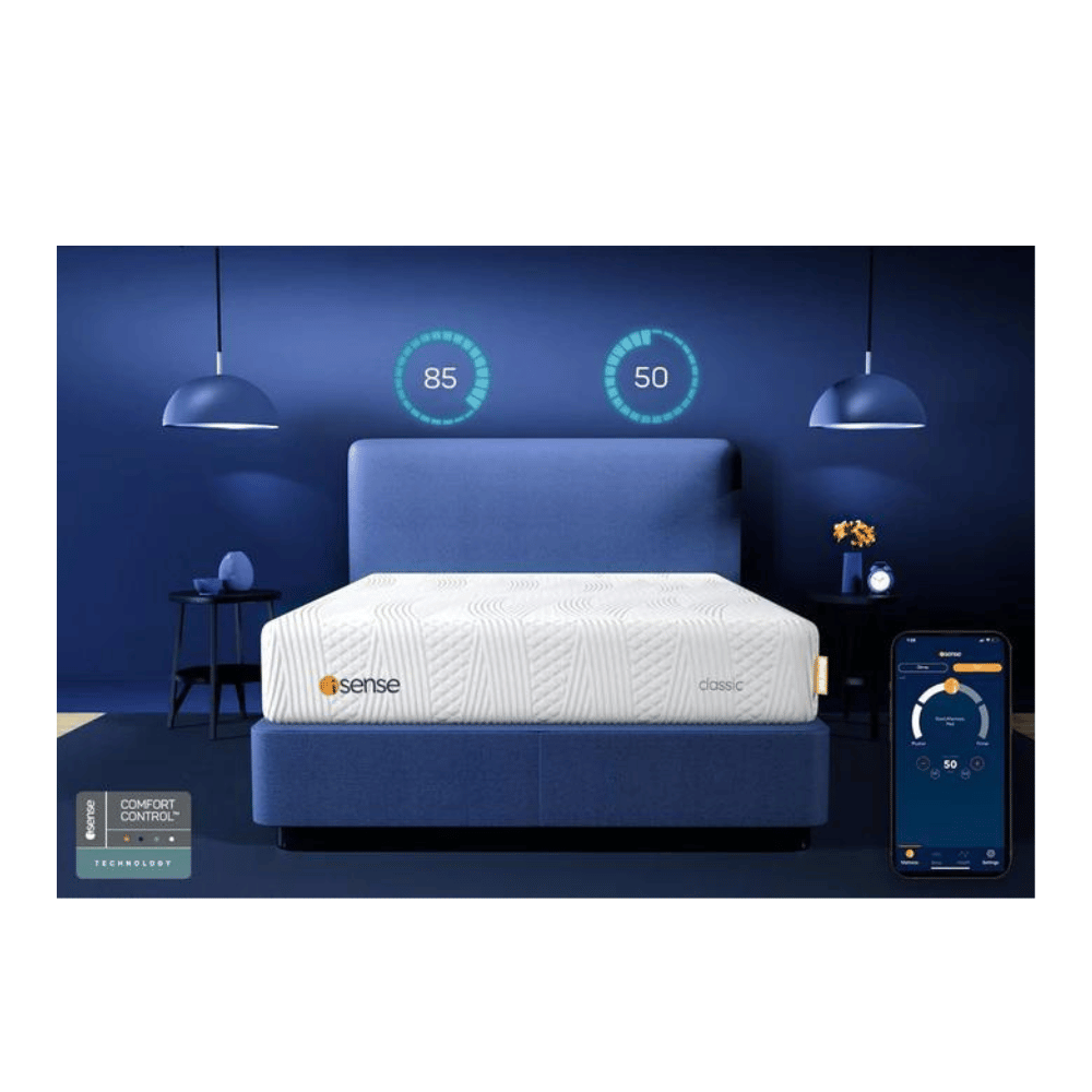 Adjustable firmness bed.