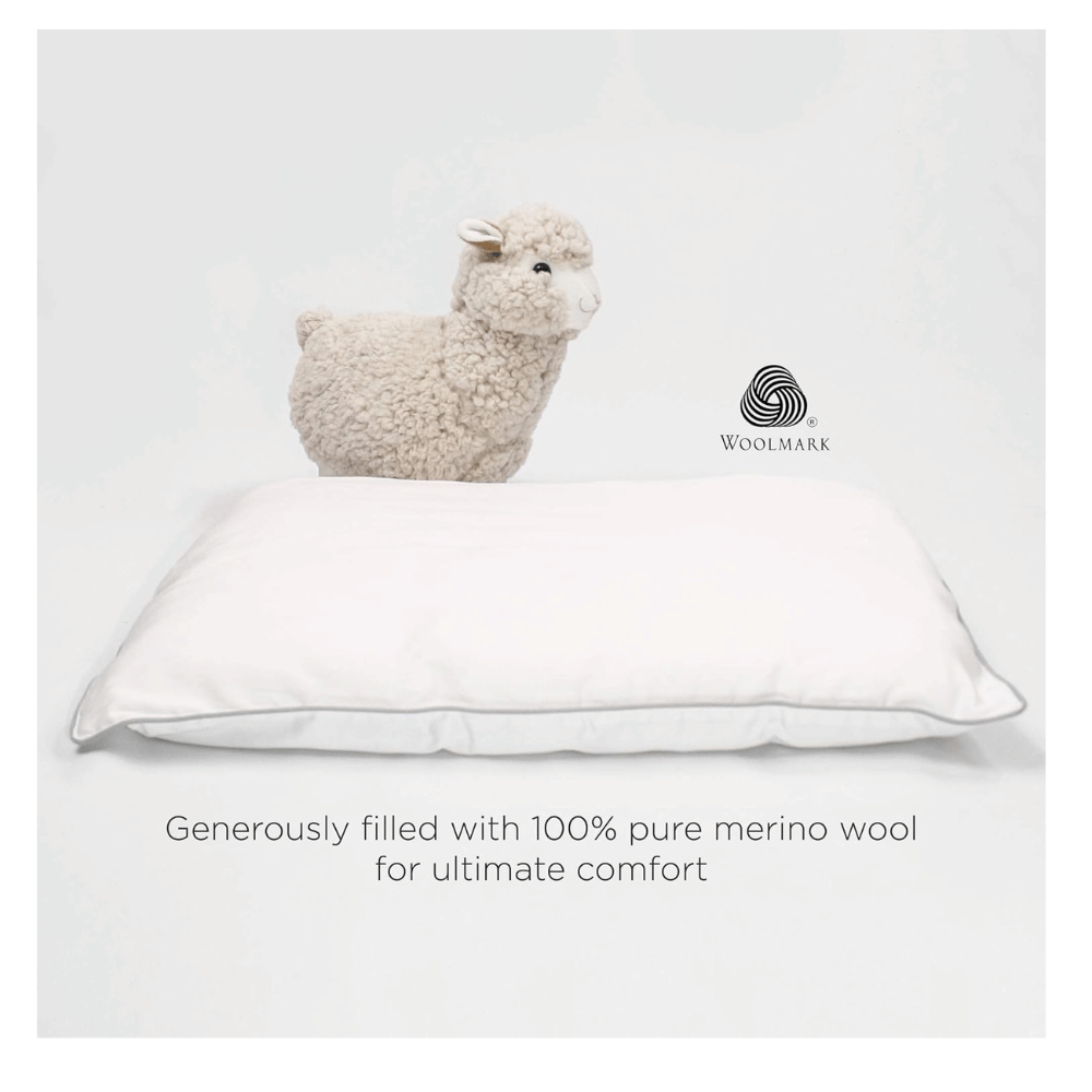 Woolino hypoallergenic pillow for toddlers