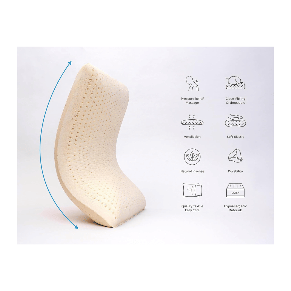 The best soft latex pillow.