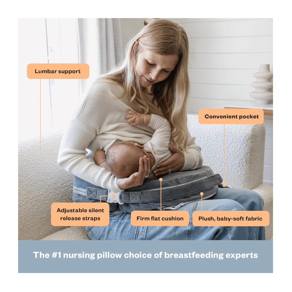 Breastfeeding with pillow